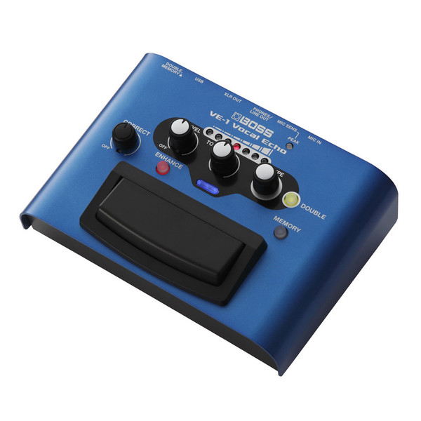 Boss VE-1 Vocal Echo and Reverb Pedal Blue Grade B Preowned