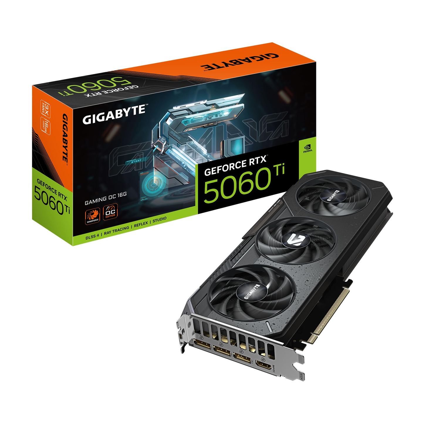 Gigabyte GeForce RTX 5060 Ti Gaming OC 16GB GDDR7 Grade A Preowned