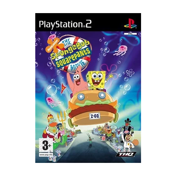 PS2 - Spongebob Squarepants: The Movie (3) Preowned