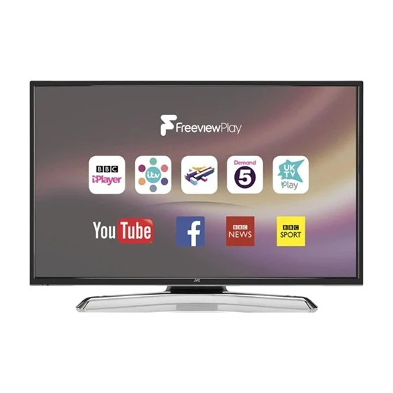 JVC LT-40C880 40" Smart 4K Ultra HD HDR LED TV Grade C Preowned Collection Only