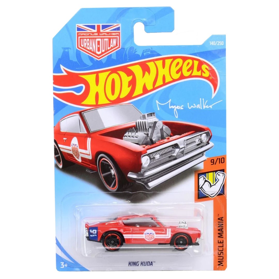 Hot Wheels Muscle Mania - King Kuda 2018 140/250 (3+) Preowned