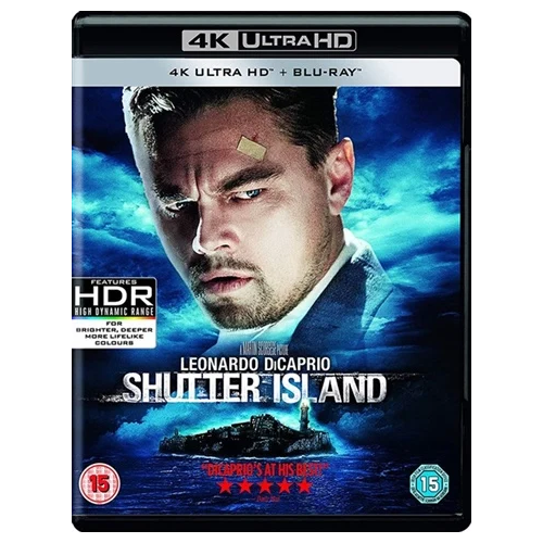 Blu-Ray - Shutter Island (15) 2010 4K UHD + BR Preowned