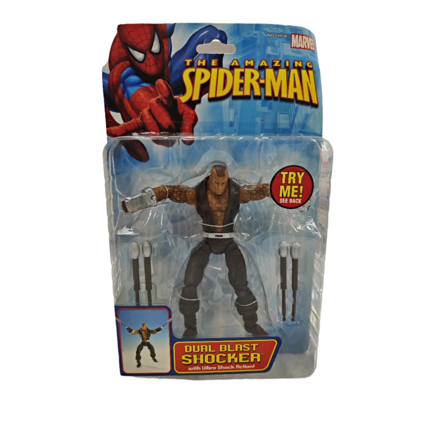 Marvel - The Amazing Spider-Man Dual Blast Shocker (4) Preowned