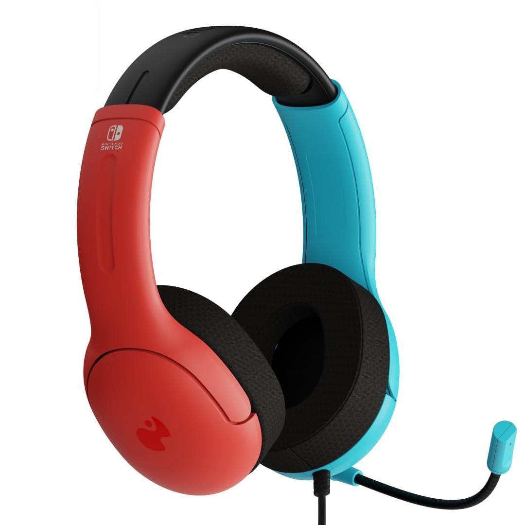 PDP Gaming LVL40 Wired Stereo Headphone With Mic for Nintendo Switch Grade B Preowned