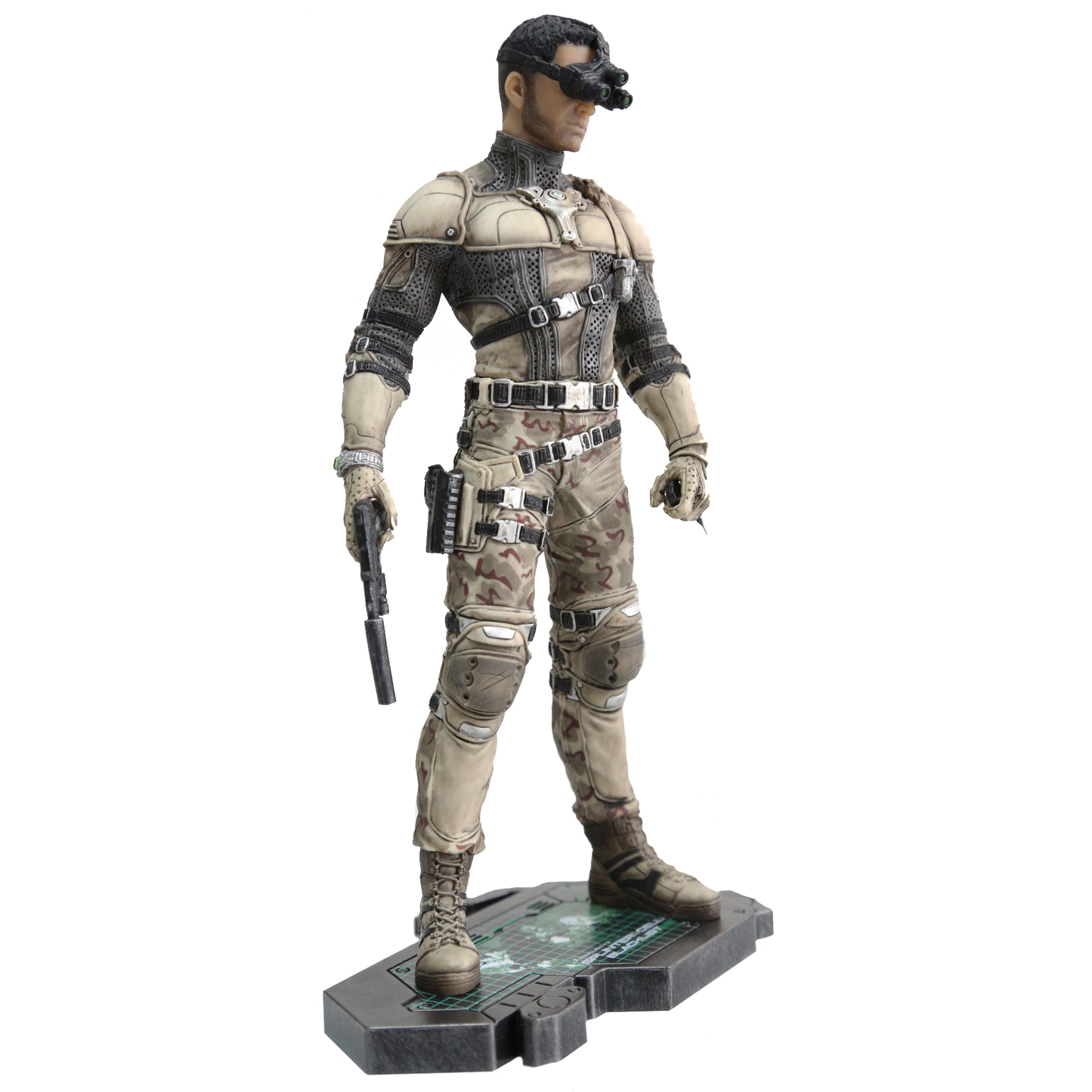 Splinter Cell Blacklist Sam Fisher Statue (2013) 22 cm Grade C Preowned