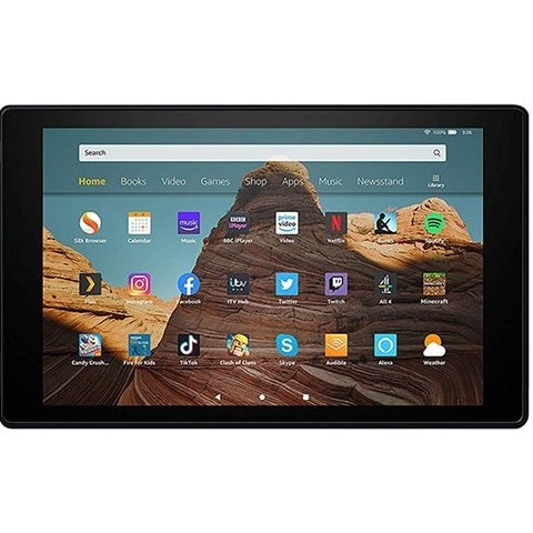 Amazon Kindle Fire HD 10 10.1" 32GB (2019) WiFi Black (With Ads) Grade C Preowned