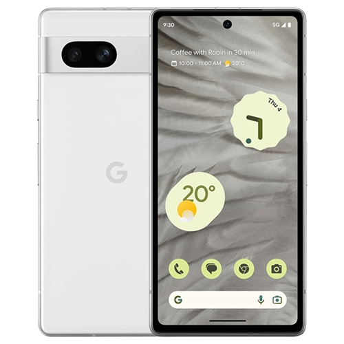 Google Pixel 7A 128GB Unlocked Snow Grade C Preowned