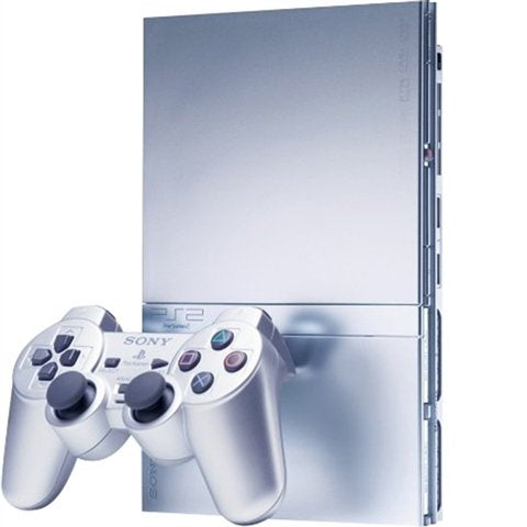 Playstation 2 Slimline Silver Console Unboxed Preowned