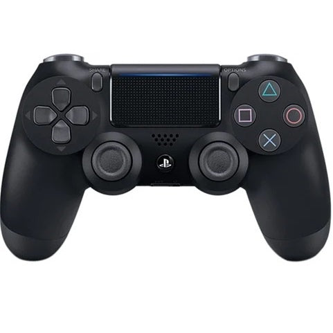 Playstation 4 Official DualShock 4 Black Controller (V2) Grade B Preowned