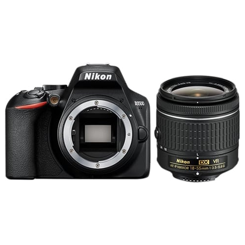 Nikon D3500 Black + AF-P DX 18-55mm VR Grade C Preowned