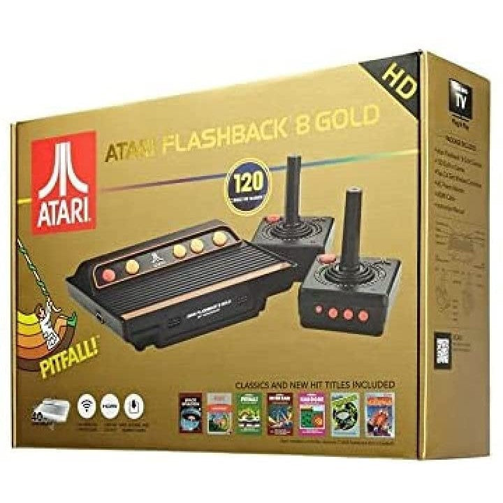 Retro Atari Flashback 8 Gold HD (Electronic Games) Boxed Preowned