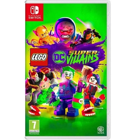 Switch - LEGO: DC Super-Villains (No DLC or Minifig) (7) Preowned