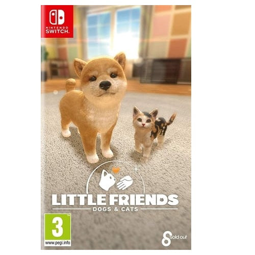 Switch - Little Friends Dogs & Cats (3) Preowned
