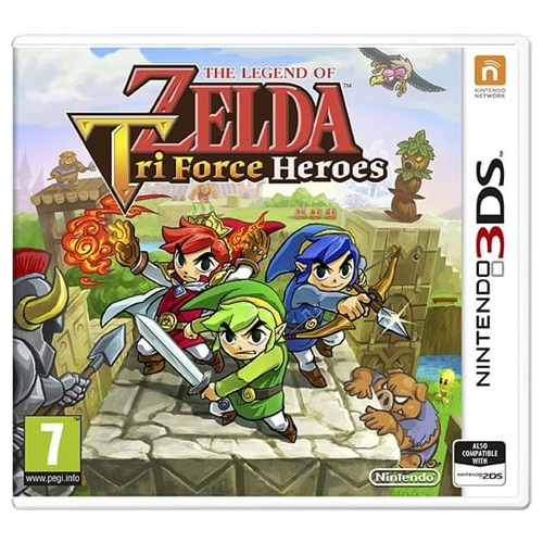3DS - Zelda Tri Force Hero's 7+ Preowned