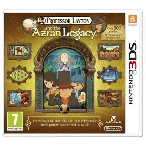 3DS - Professor Layton & The Azran Legacy (7) Preowned