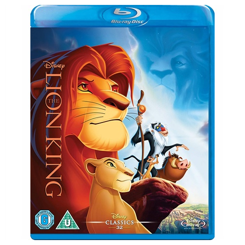 Blu-Ray - The Lion King (U) 1994 (2014 Release) Preowned