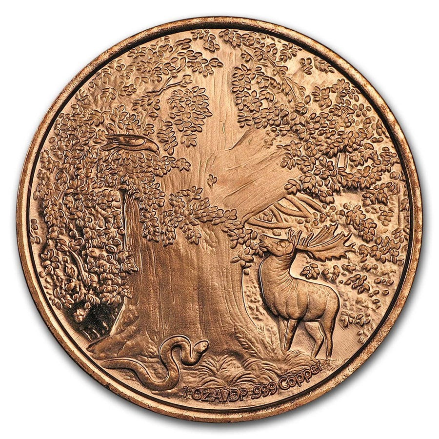 1oz Copper Round Nordic Creatures: Garm