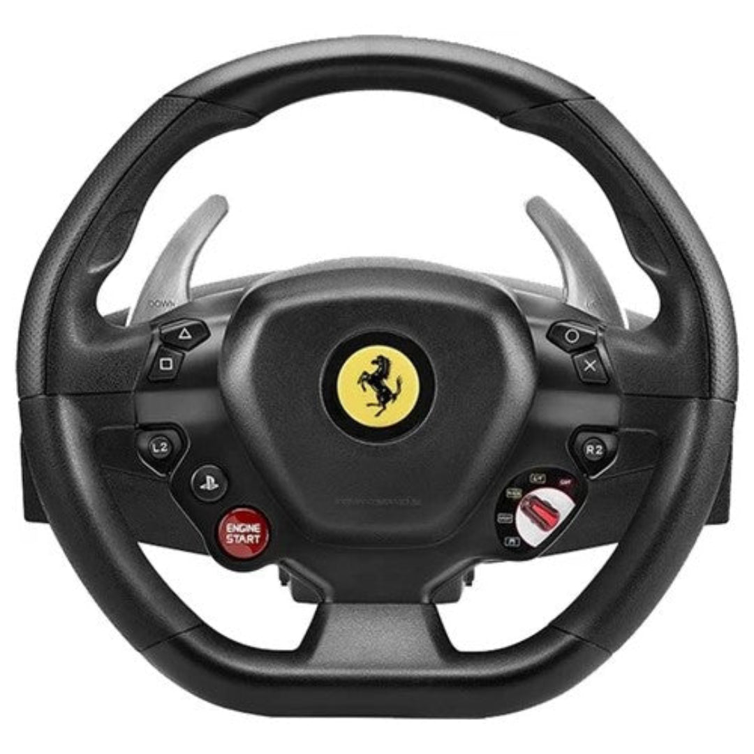Thrustmaster T80 Ferrari 488 GTB Edition Racing Wheel + Pedals (PS5/PS4) Grade B Preowned Collection Only