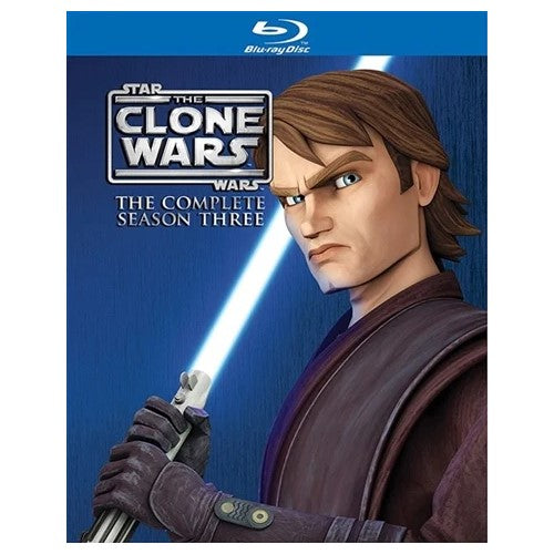 Blu-Ray - Star Wars The Clone Wars Season Three (PG) Preowned