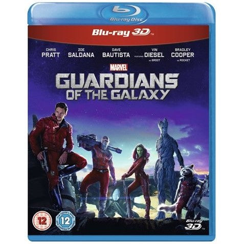 Blu-Ray - Guardians Of The Galaxy 3D (12) Preowned