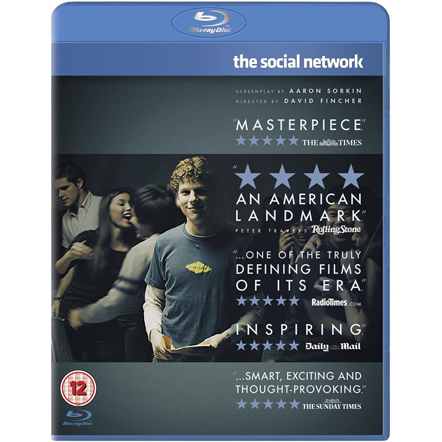 Blu-Ray - The Social Network (12) Preowned