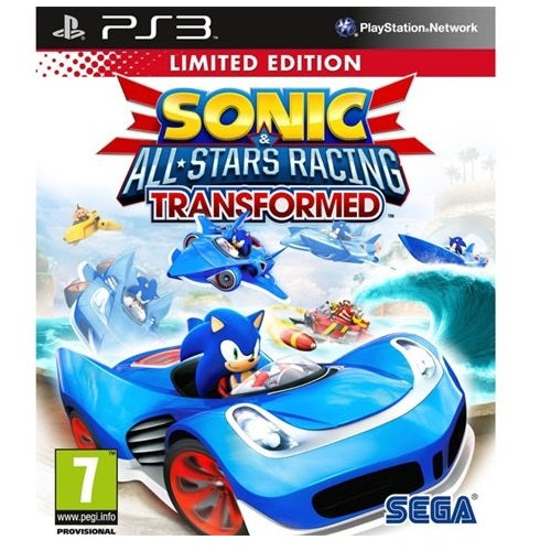 PS3 - Sonic & All Stars Racing Transformed (7) Preowned