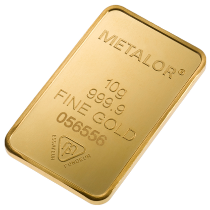 Metalor 10g Gold Bar