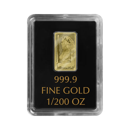 Germania Mint 1/200oz Au999.9 Stamped Bar