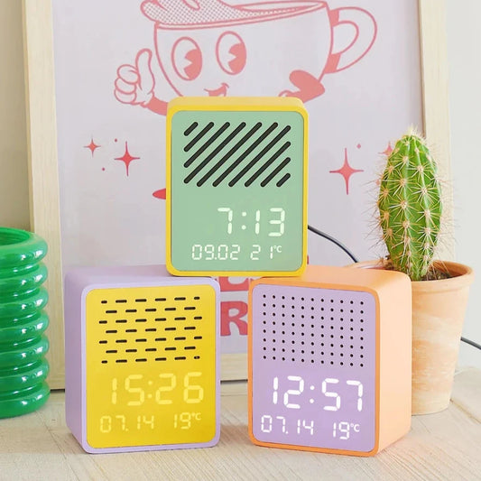 Steepletone RISE PLAY Bluetooth Speaker & Alarm Clock