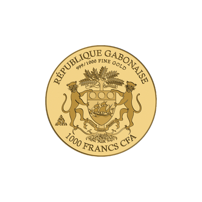 Halloween Witch Coin Card 999/1000 1/1000oz - Gold Gift