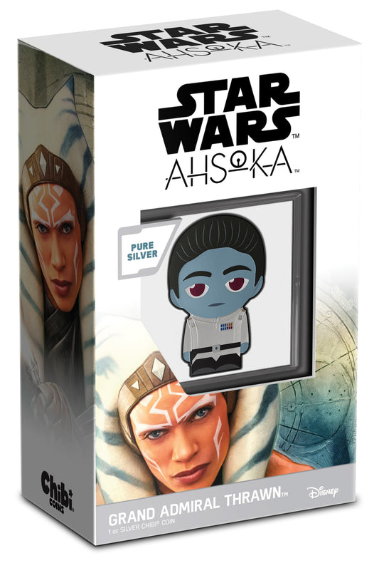 Star Wars Ahsoka Series Chibi - 2024 Grand Admiral Thrawn 1oz Silver Coin