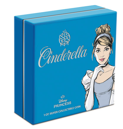 Disney - Disney Princess - Cinderella 1oz Silver Coin