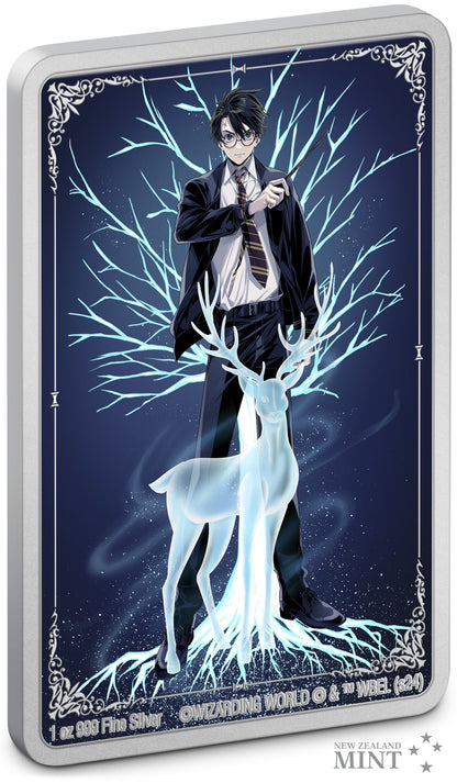 Warner - Patronus: Harry Potter 1oz Silver Coin
