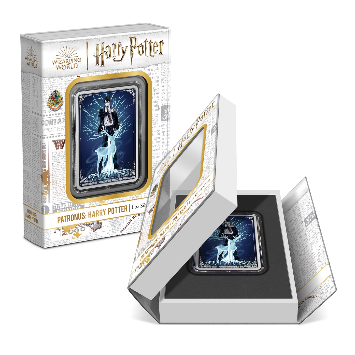 Warner - Patronus: Harry Potter 1oz Silver Coin