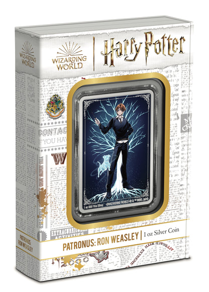 Warner - Patronus: Ron Weasley 1oz Silver Coin