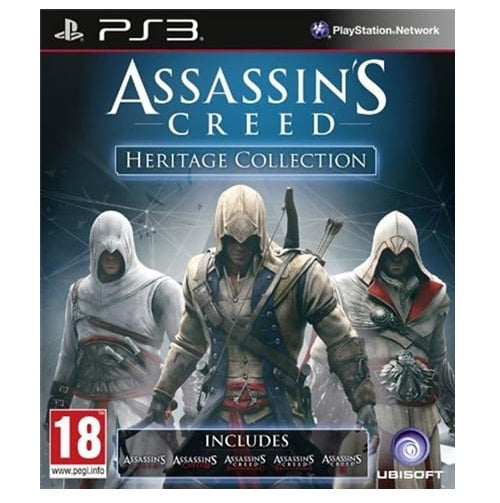 PS3 - Assassins's Creed Heritage Collection (18) Preowned