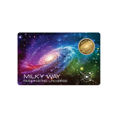 Universe Milky Way Coin Card 999/1000 1/1000oz - Gold Gift