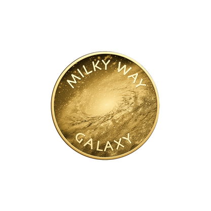 Universe Milky Way Coin Card 999/1000 1/1000oz - Gold Gift