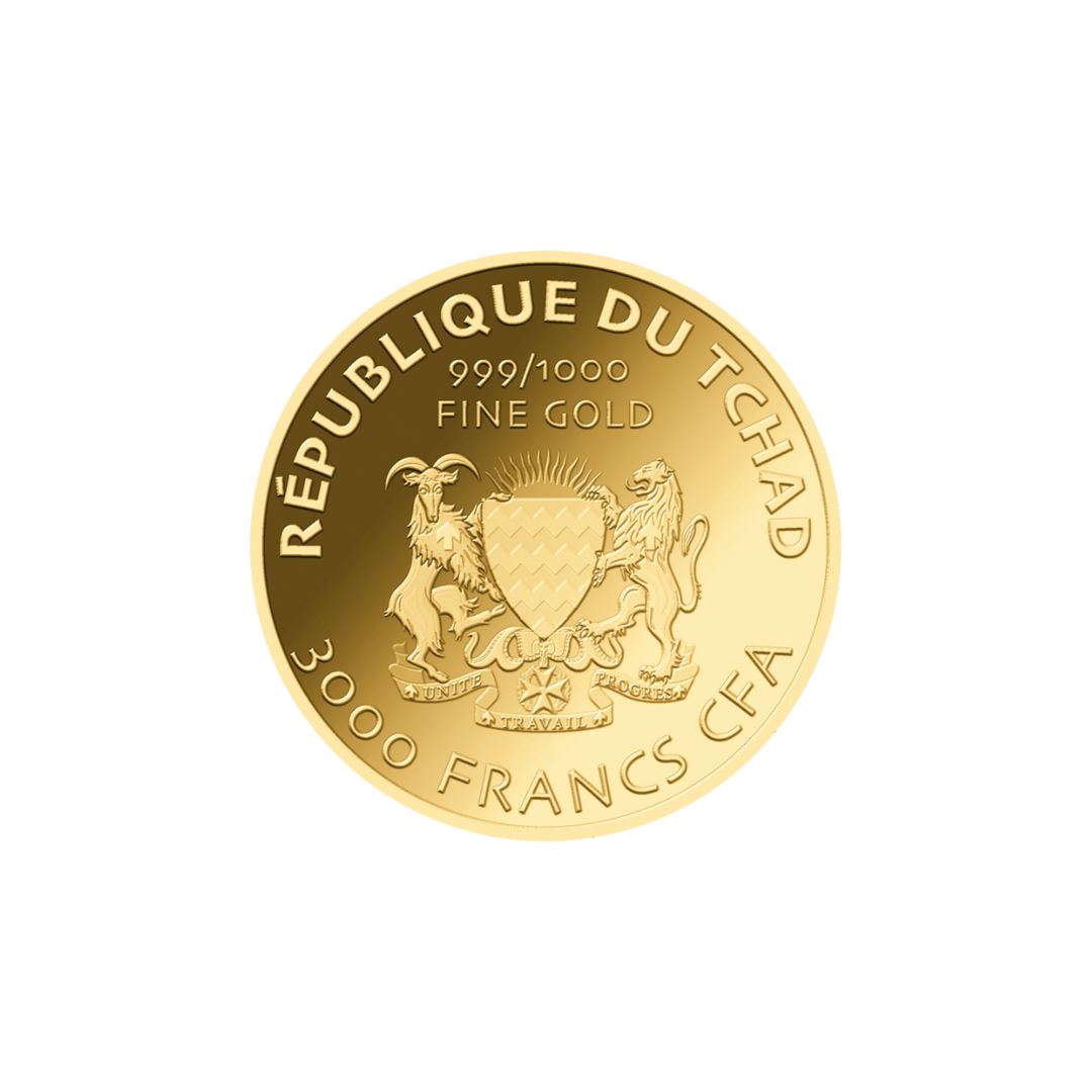 Donald Trump Coin Card 999/1000 1/1000oz - Gold Gift