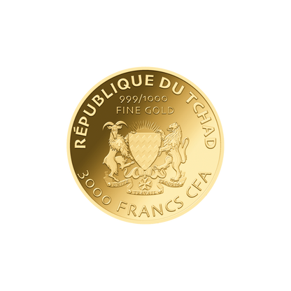 Donald Trump Coin Card 999/1000 1/1000oz - Gold Gift