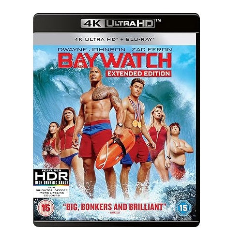 4K Blu-Ray - Baywatch (15) Preowned