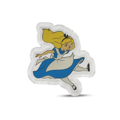 Disney - Alice in Wonderland - Alice 2oz Silver Coin