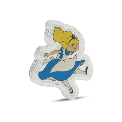 Disney - Alice in Wonderland - Alice 2oz Silver Coin