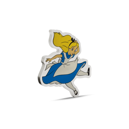 Disney - Alice in Wonderland - Alice 2oz Silver Coin