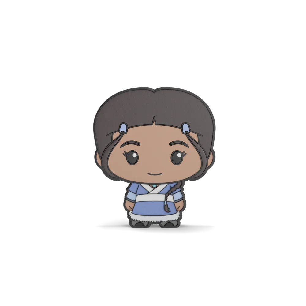 Nicktoons - Avatar The Last Airbender Chibi Series -2. Katara 1oz Silver Coin