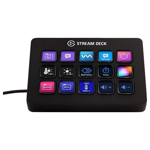 Elgato Stream Deck MK.2 Controller Black Grade A Preowned