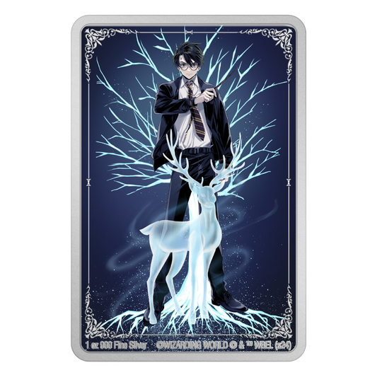 Warner - Patronus: Harry Potter 1oz Silver Coin