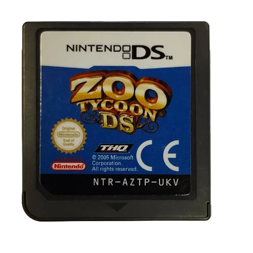 DS - Zoo Tycoon (3+) Unboxed Preowned