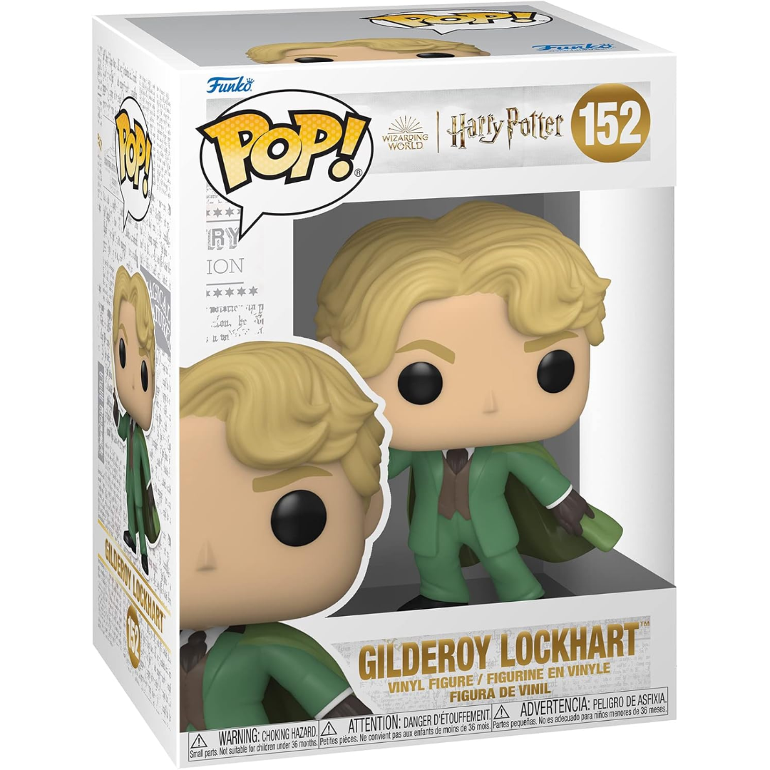 Funko Pop - Harry Potter [152] Gilderoy Lockhart (3+) Preowned
