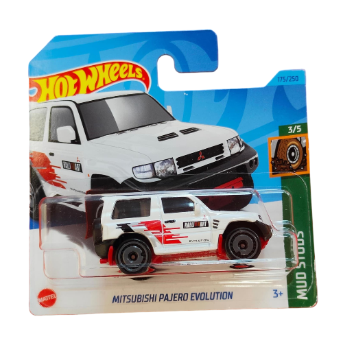 Hot Wheels - Mud Studs 175/250 Mitsubishi Pajero Evolution (3+) Preown